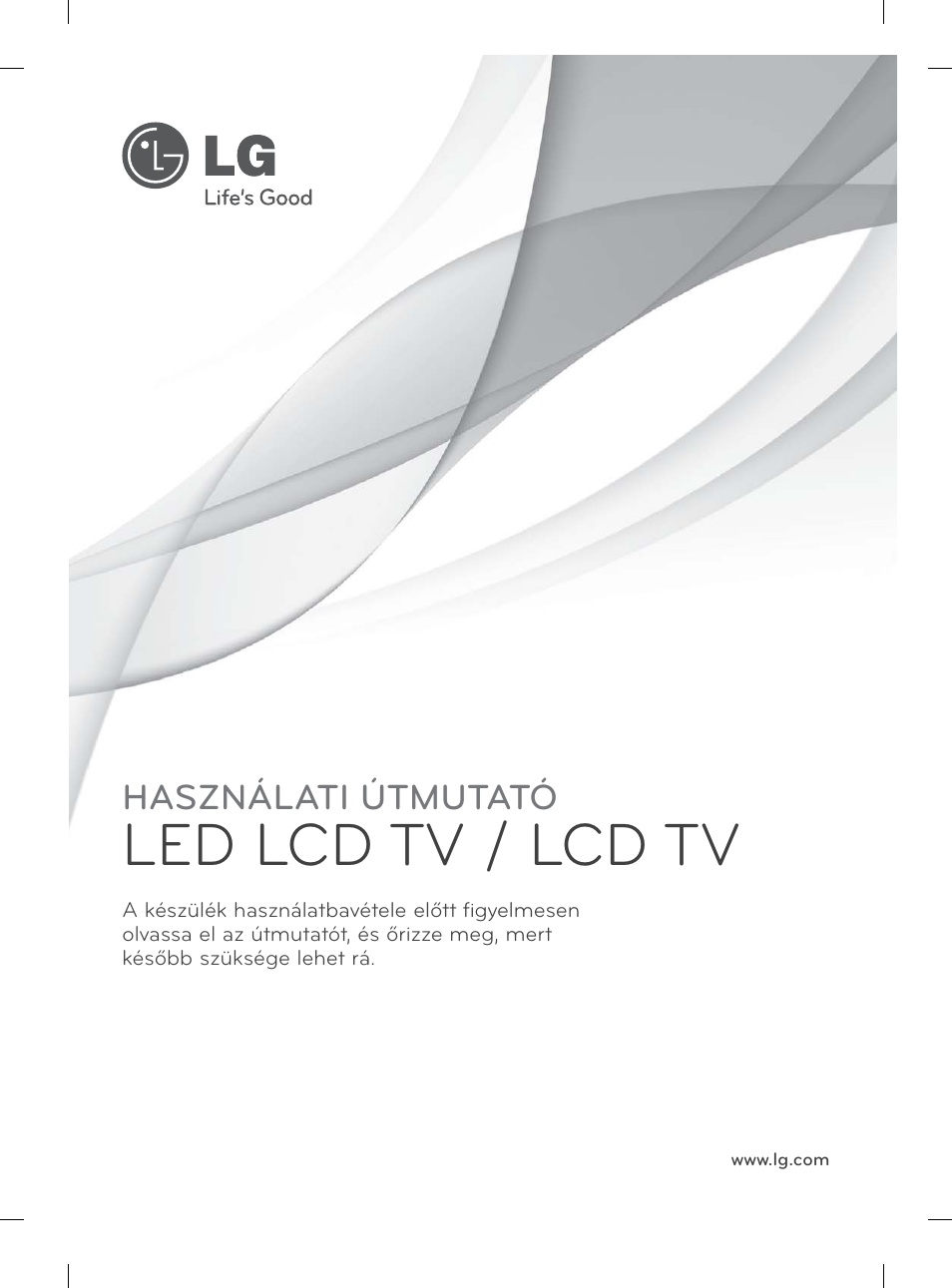 Led lcd tv / lcd tv | LG 32LM3400 User Manual | Page 31 / 436