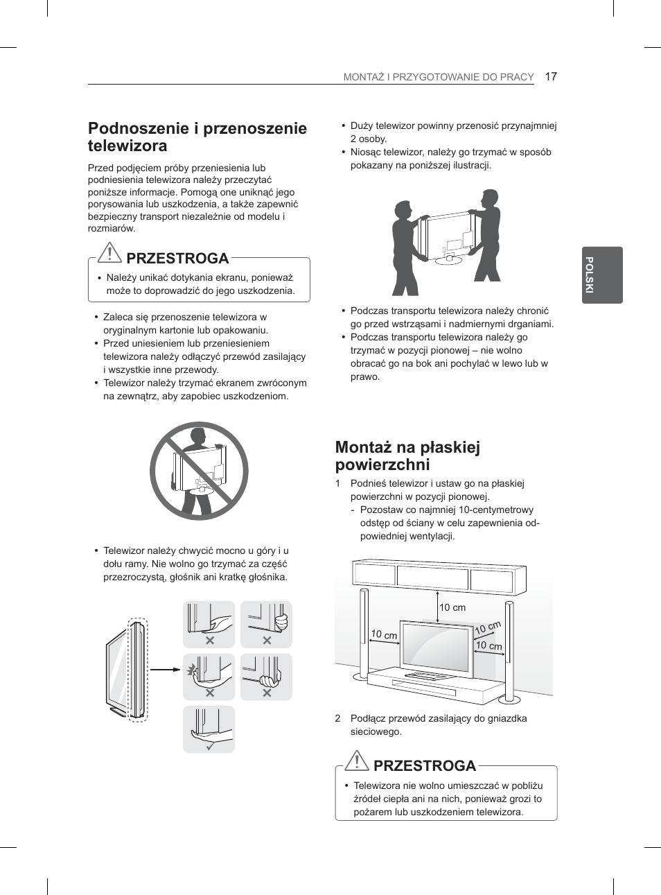 3rgqrv]hqlhlsu]hqrv]hqlh whohzl]rud, 0rqwdīqdsádvnlhm srzlhu]fkql | LG 32LM3400 User Manual | Page 71 / 436