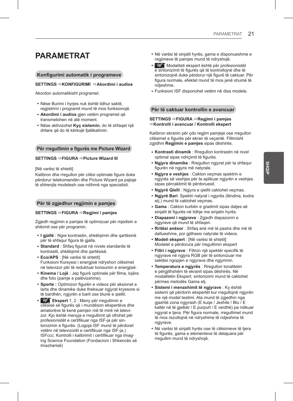 Parametrat | LG 32LB550U User Manual | Page 384 / 483