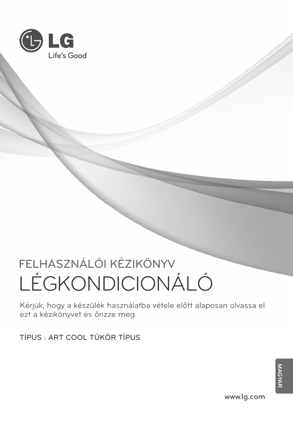 10)mfl67605107(헝가리), Légkondicionáló, Felhasználói kézikönyv | LG ARNU15GSER2 User Manual | Page 109 / 205