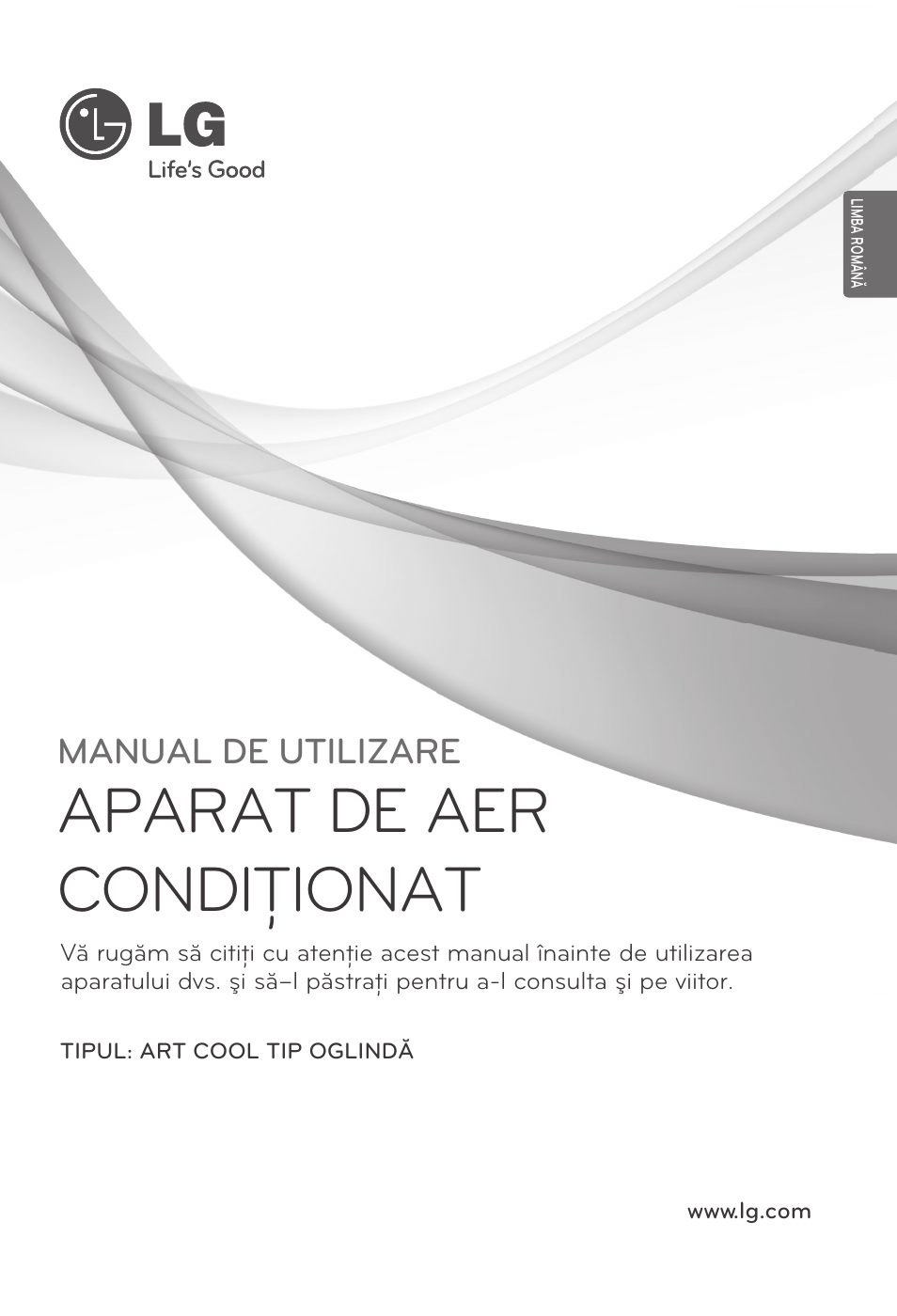 12)mfl67605107(루마니아), Aparat de aer condiţionat, Manual de utilizare | LG ARNU15GSER2 User Manual | Page 133 / 205