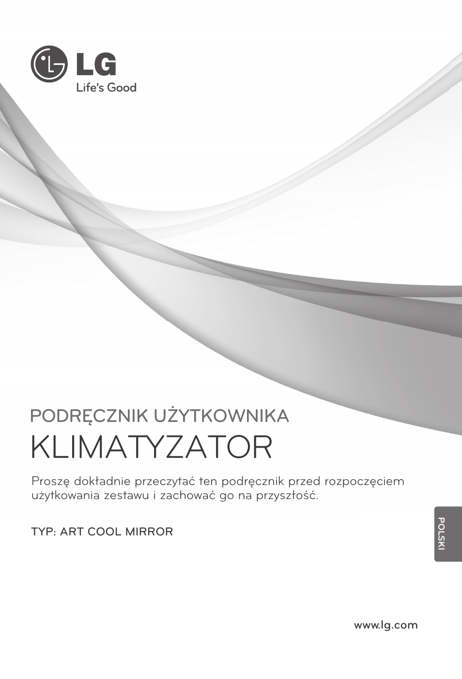 9)mfl67605107(폴란드), Klimatyzator, Podręcznik użytkownika | LG ARNU15GSER2 User Manual | Page 97 / 205