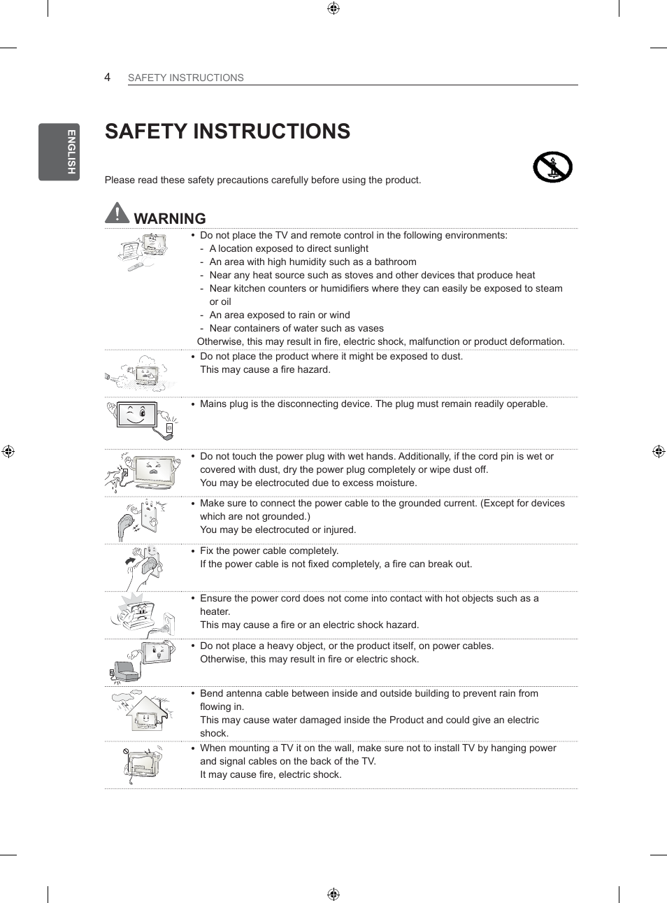 LG 26LS3500 User Manual | Page 10 / 364