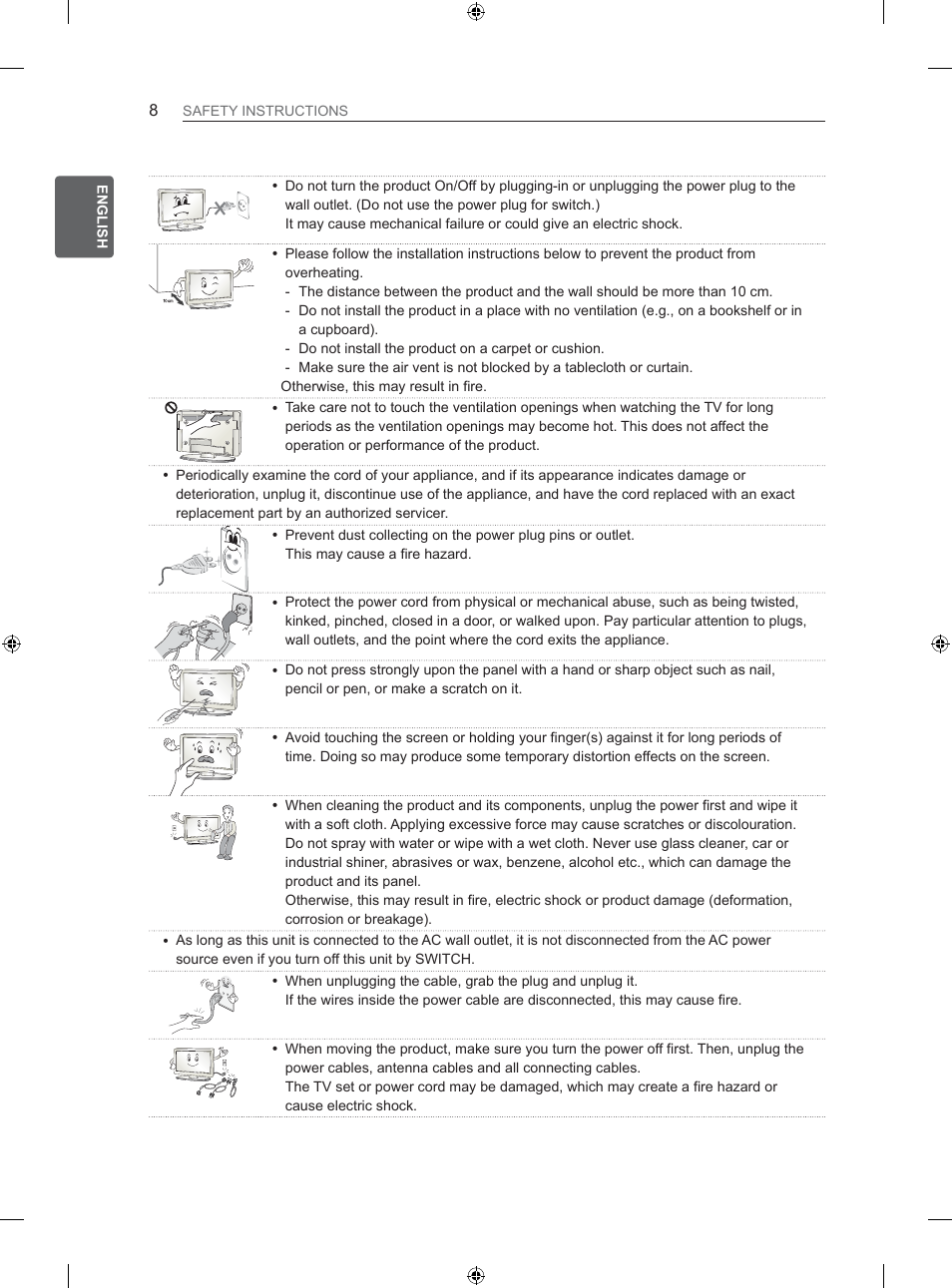 LG 26LS3500 User Manual | Page 14 / 364