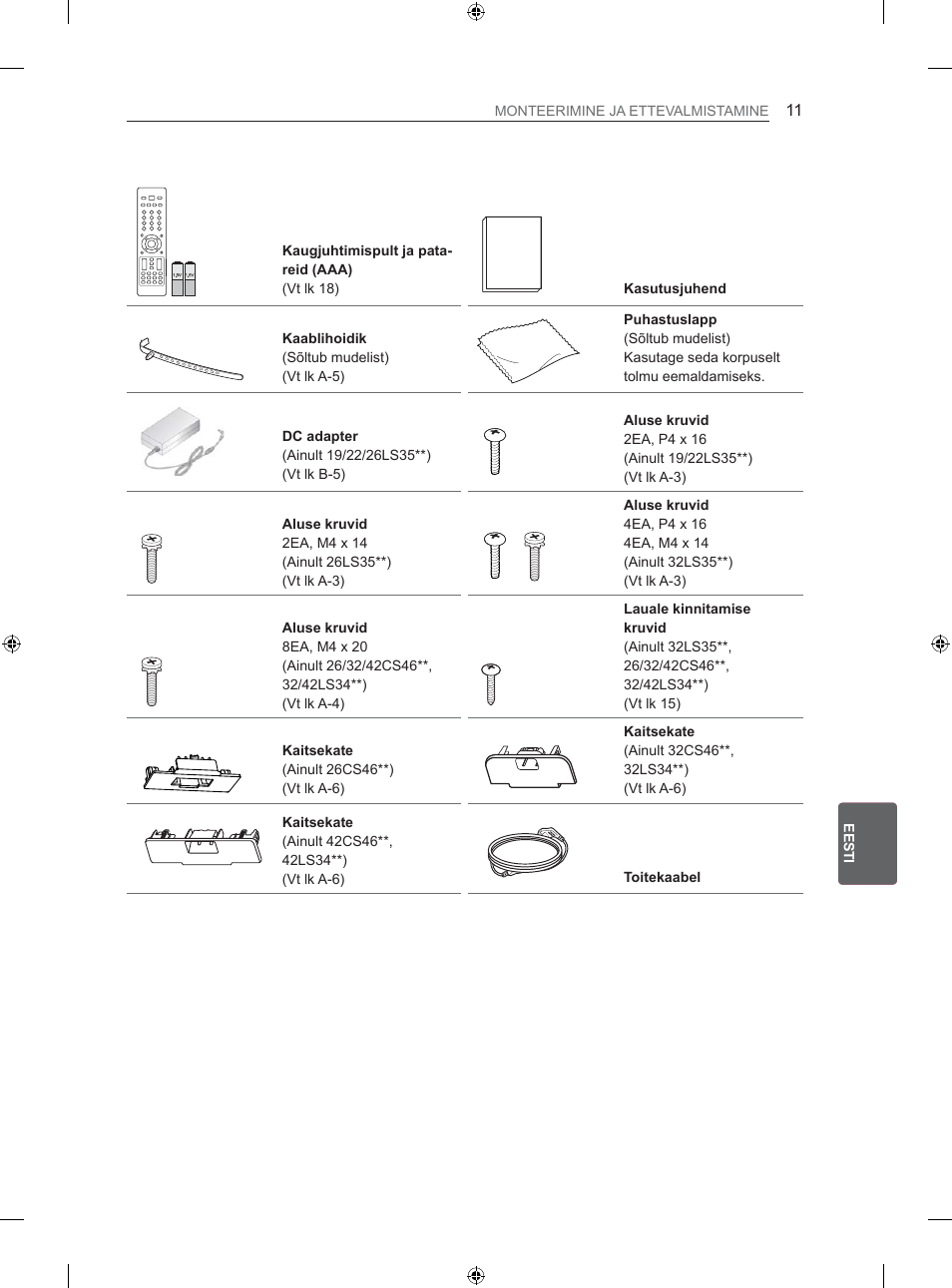 LG 26LS3500 User Manual | Page 157 / 364