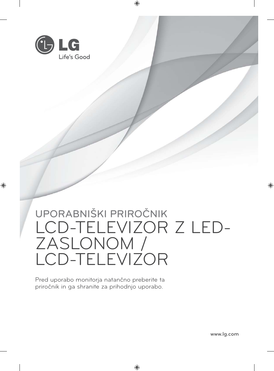 Lcd-televizor z led- zaslonom / lcd-televizor | LG 26LS3500 User Manual | Page 207 / 364