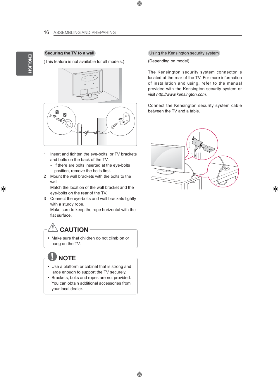 LG 26LS3500 User Manual | Page 22 / 364