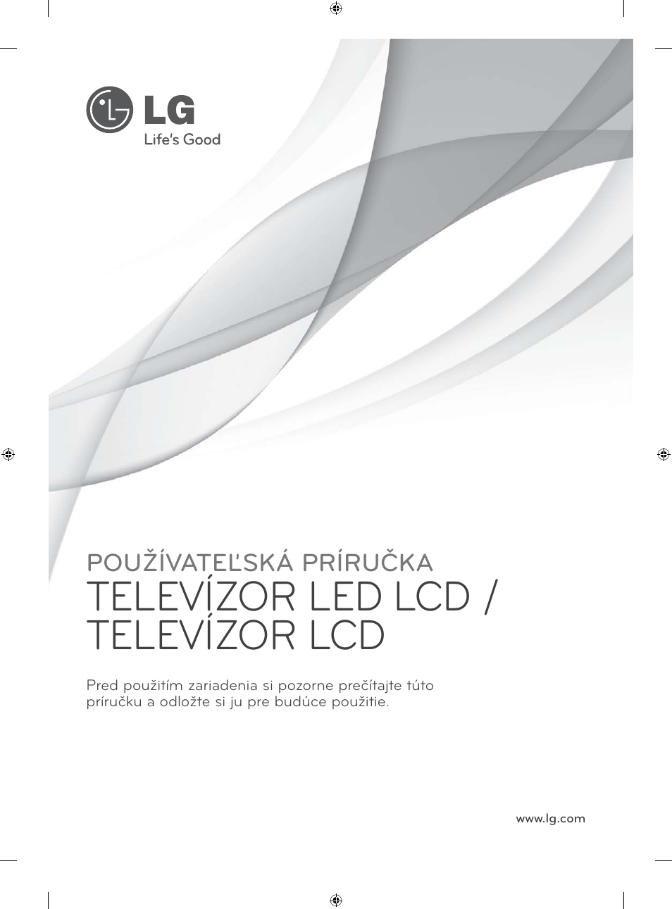 Televízor led lcd / televízor lcd | LG 26LS3500 User Manual | Page 87 / 364