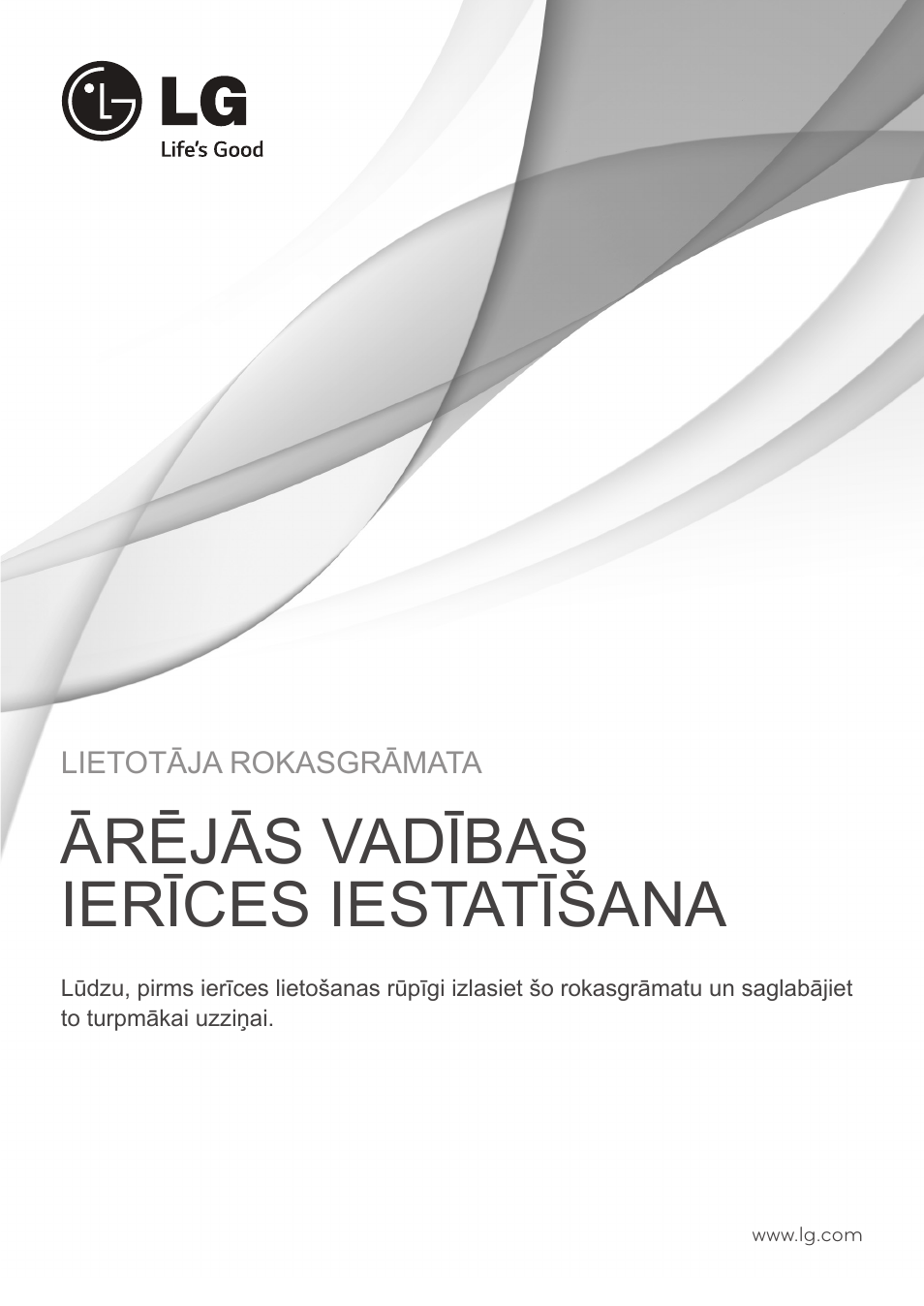Ārējās vadības ierīces iestatīšana | LG 55LB700V User Manual | Page 706 / 795