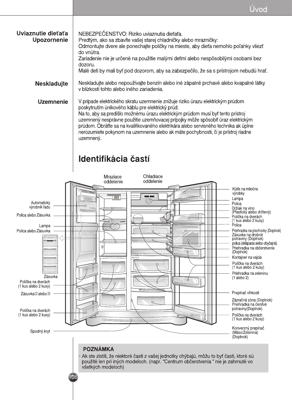 LG GR-L227YLQA User Manual | Page 108 / 132