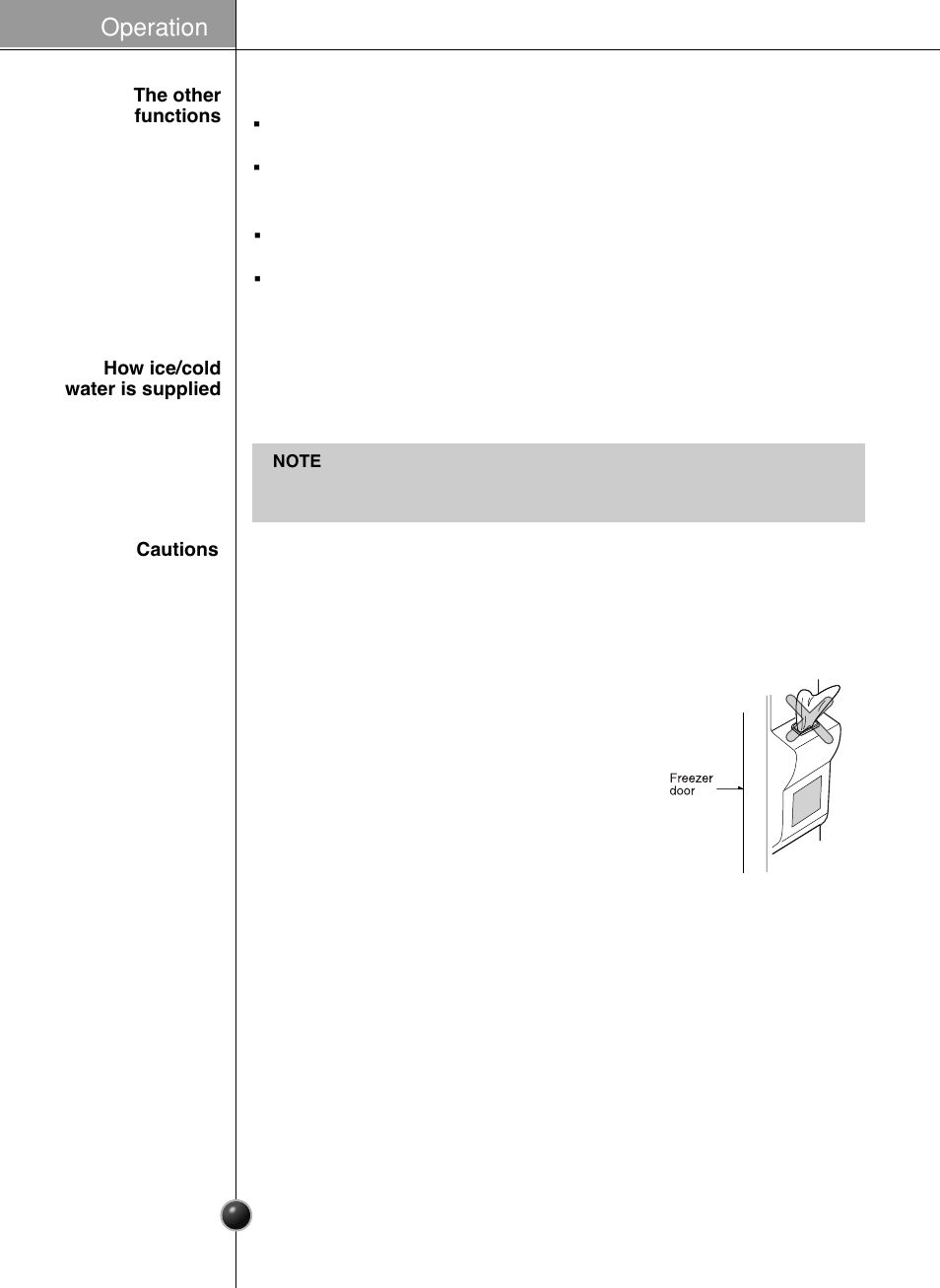 Operation | LG GR-L227YLQA User Manual | Page 13 / 132