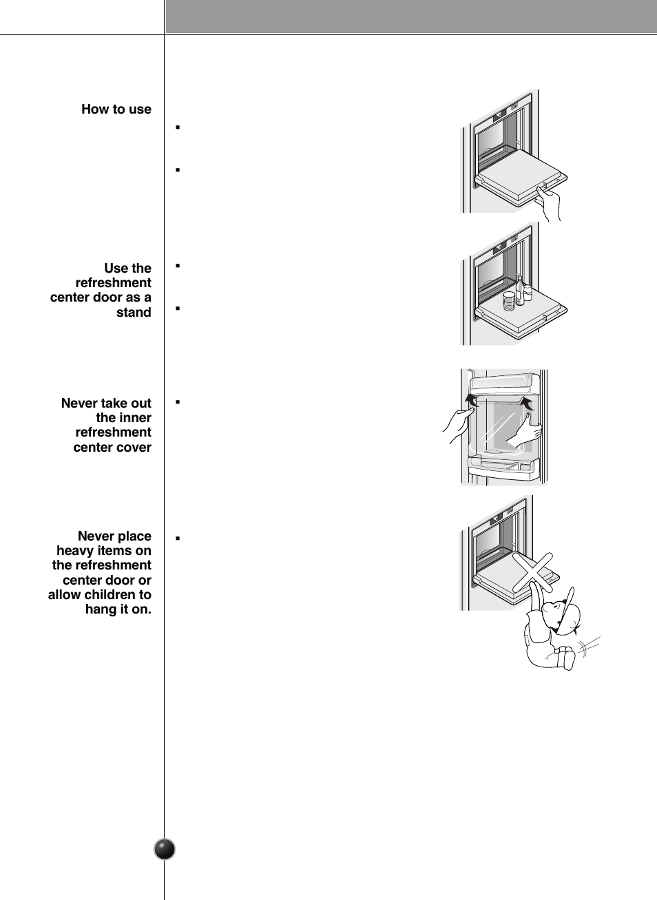 Operation | LG GR-L227YLQA User Manual | Page 14 / 132