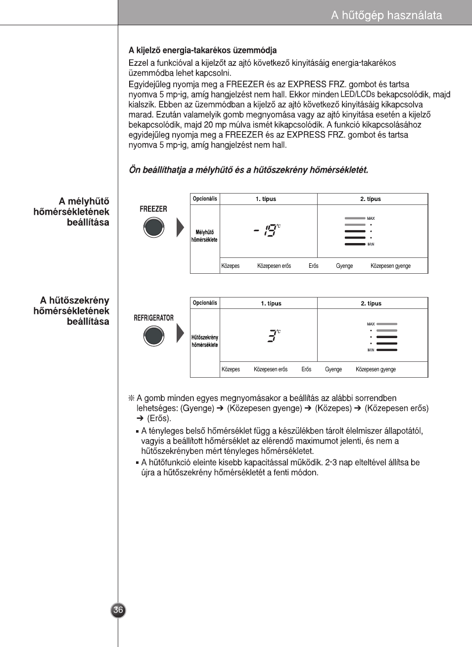 36 led/lcds | LG GR-L227YLQA User Manual | Page 36 / 132