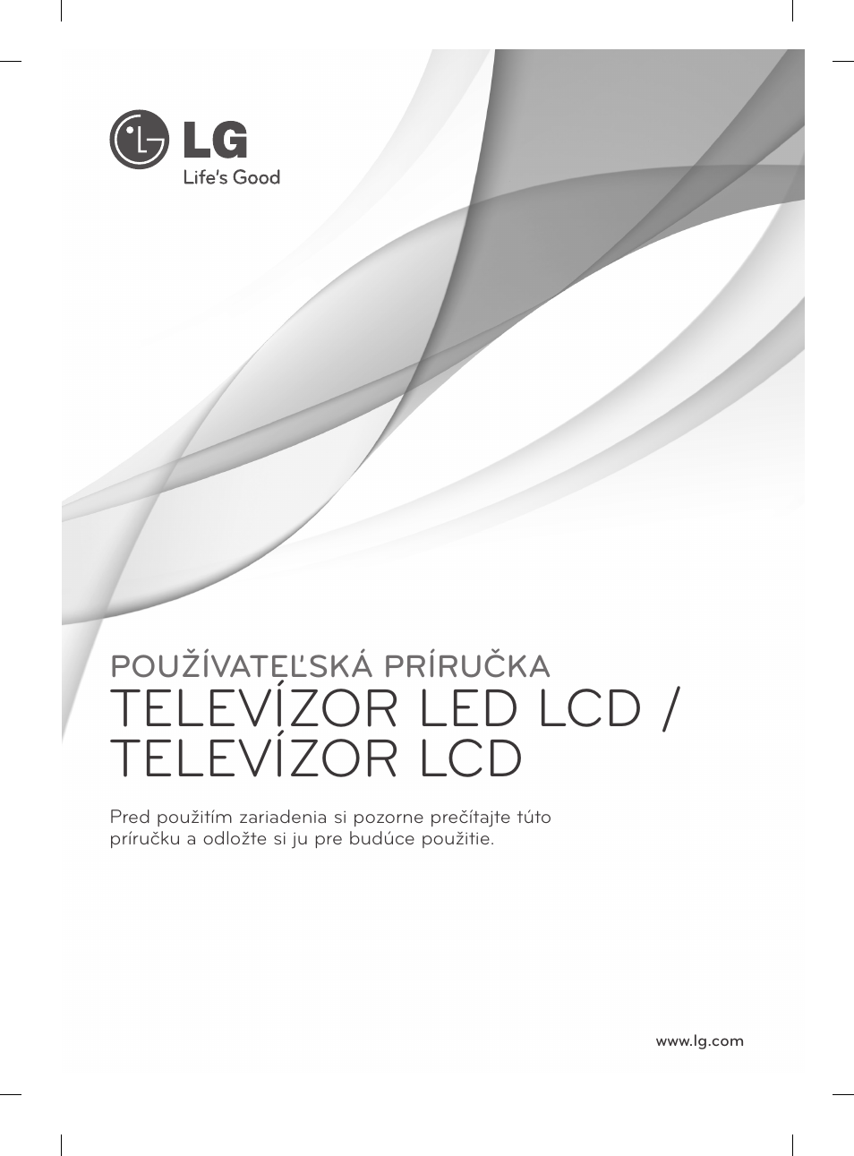Televízor led lcd / televízor lcd | LG 47LM615S User Manual | Page 103 / 441