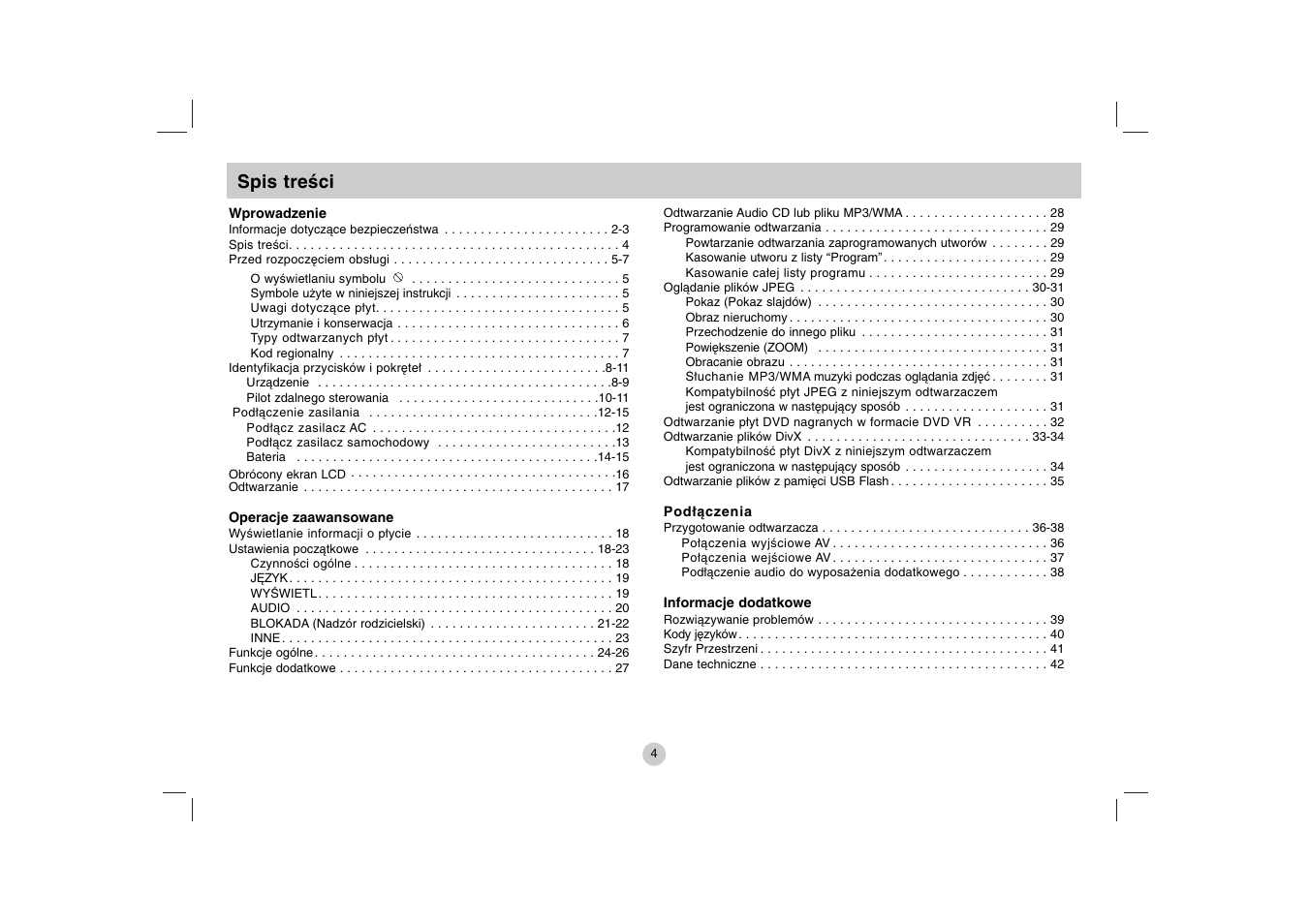LG DP271B User Manual | Page 172 / 211