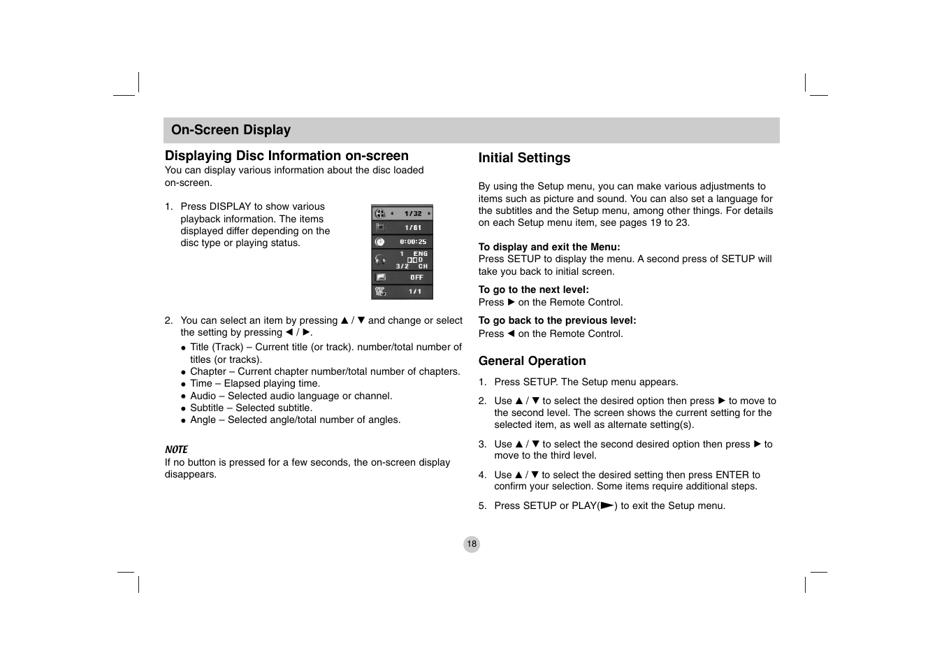 LG DP271B User Manual | Page 18 / 211