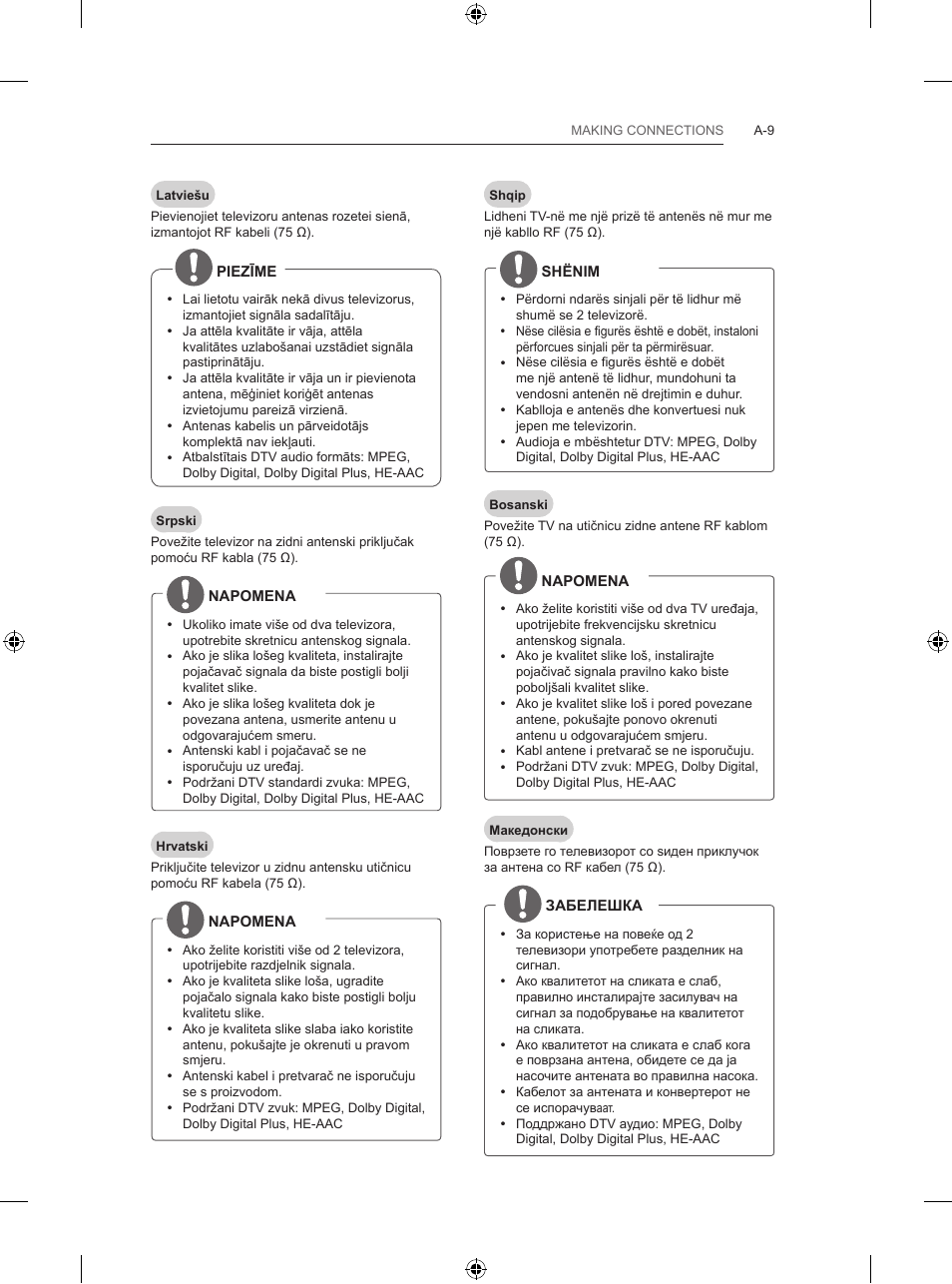 LG 47LB570V User Manual | Page 9 / 392