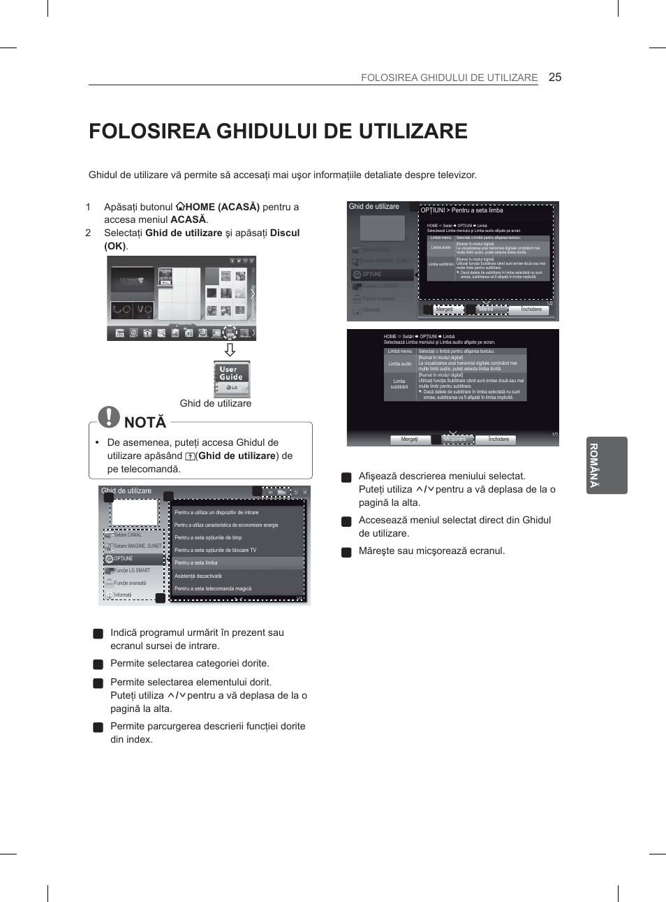 127ă, Ghid de utilizare | LG 37LS570S User Manual | Page 176 / 519