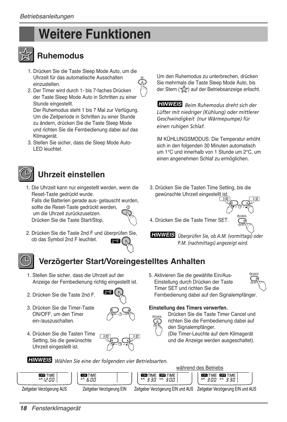 Weitere funktionen | LG MV12AH User Manual | Page 118 / 413