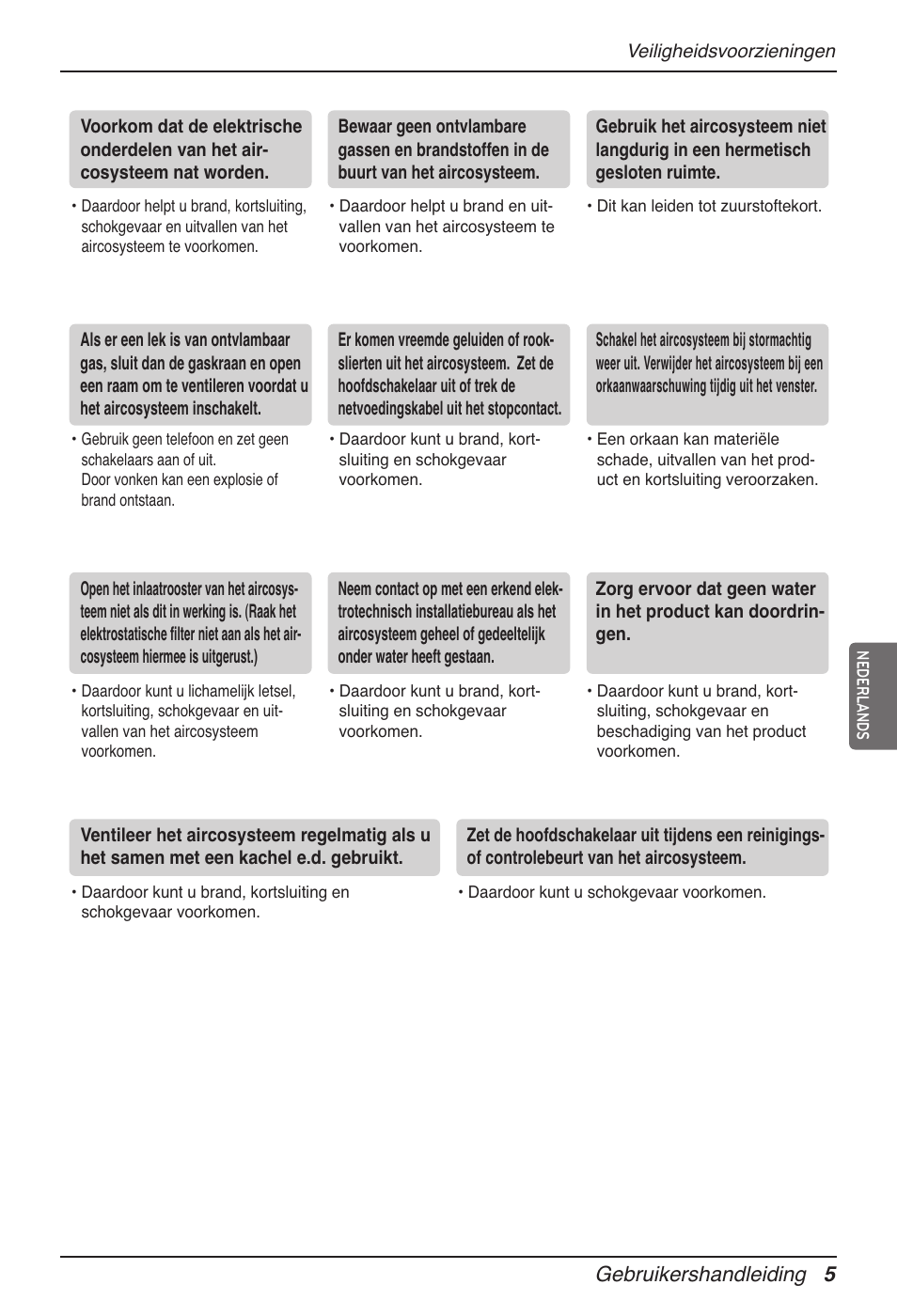 Gebruikershandleiding 5 | LG MV12AH User Manual | Page 129 / 413