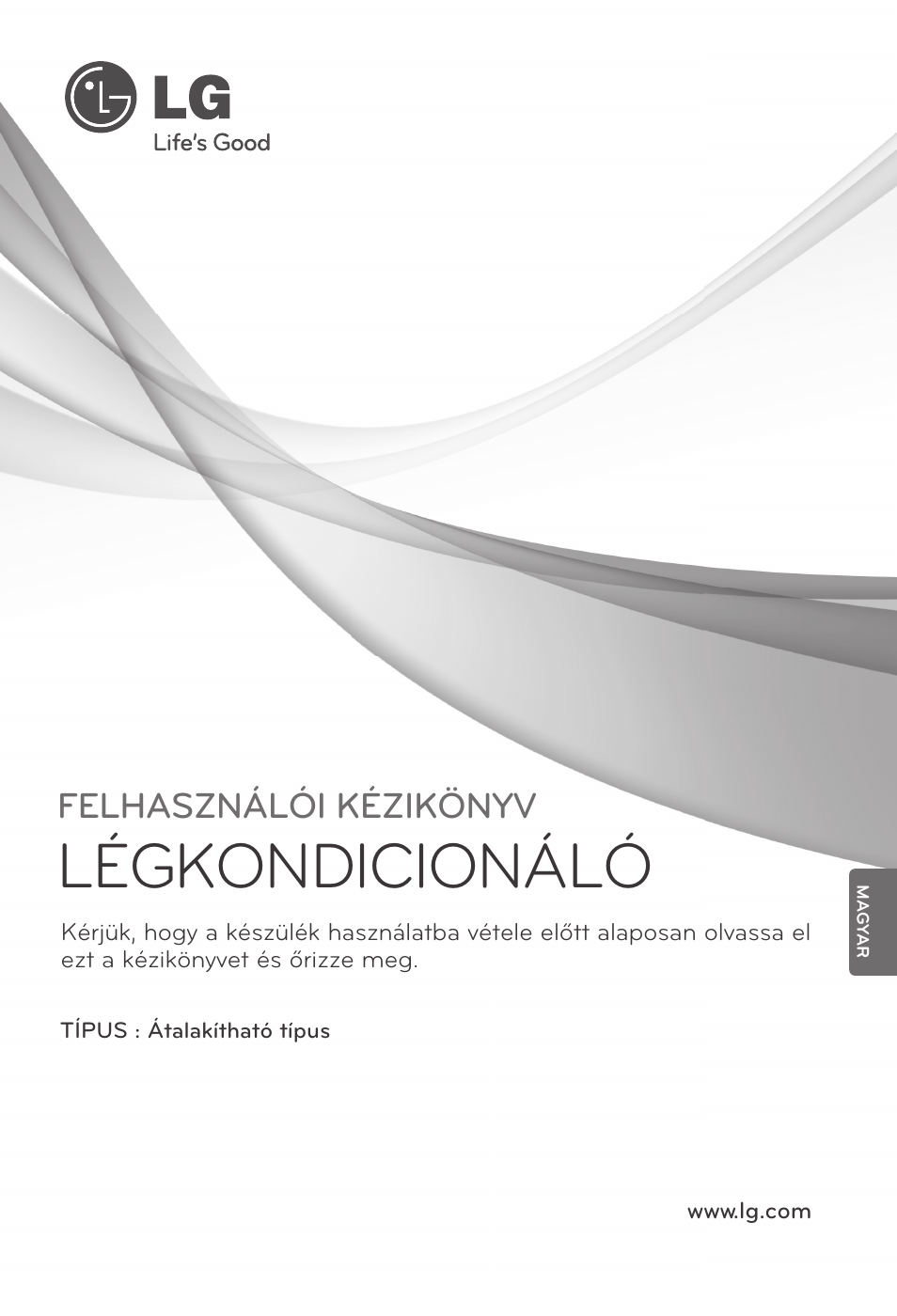 8)mfl67605118(헝가리), Légkondicionáló, Felhasználói kézikönyv | LG MV12AH User Manual | Page 173 / 413