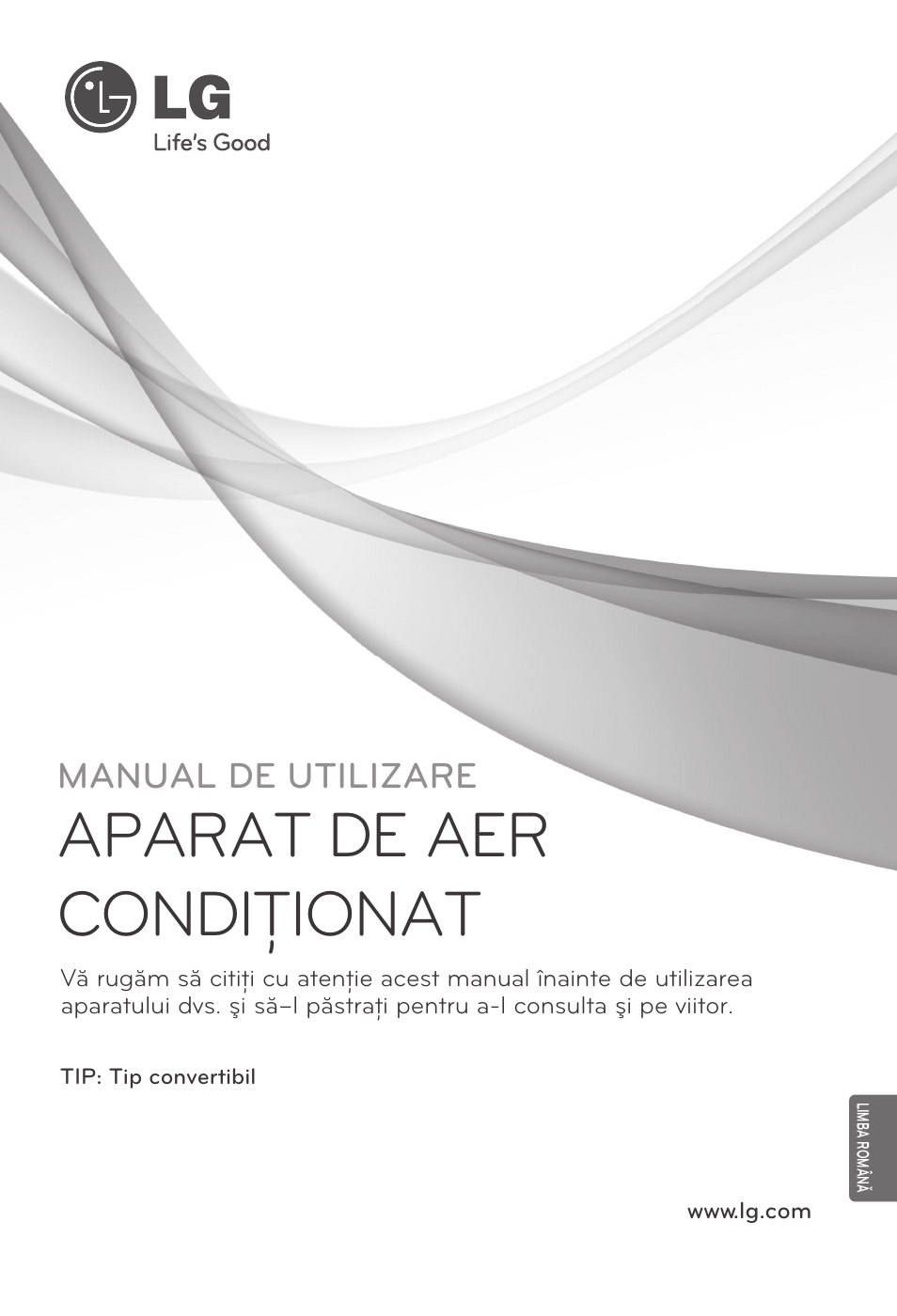 10)mfl67605118(루마니아), Aparat de aer condiţionat, Manual de utilizare | LG MV12AH User Manual | Page 221 / 413