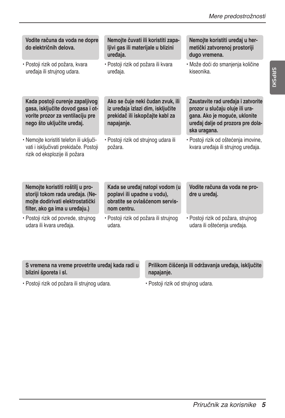 LG MV12AH User Manual | Page 273 / 413