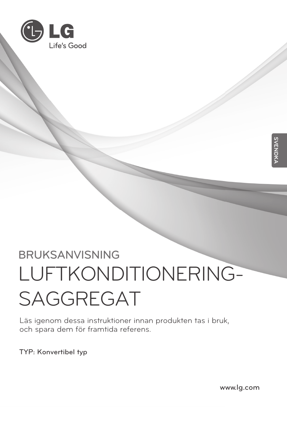 14)mfl67605118(스웨덴), Luftkonditionering- saggregat, Bruksanvisning | LG MV12AH User Manual | Page 317 / 413