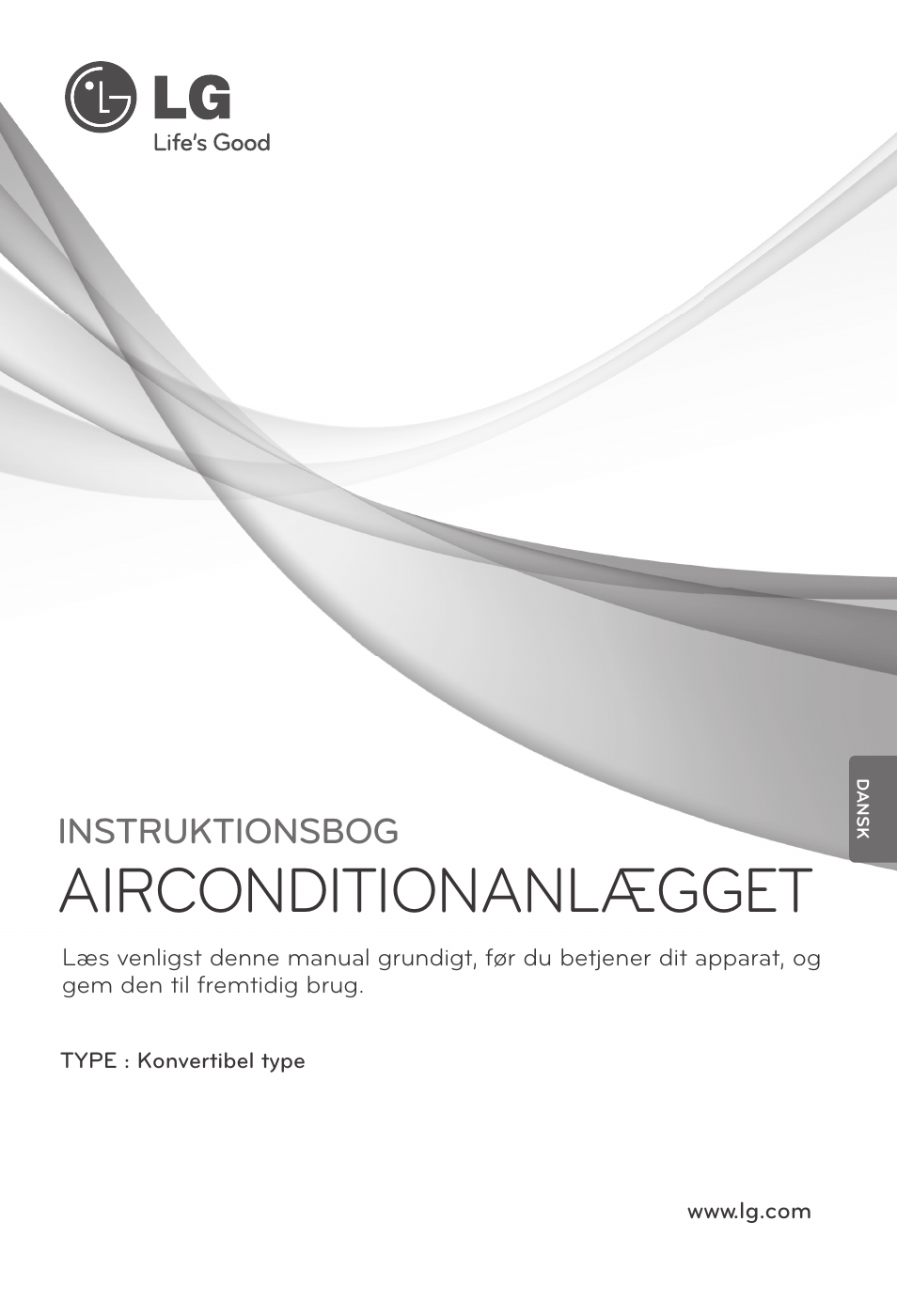 17)mfl67605118(덴마크), Airconditionanlægget, Instruktionsbog | LG MV12AH User Manual | Page 389 / 413
