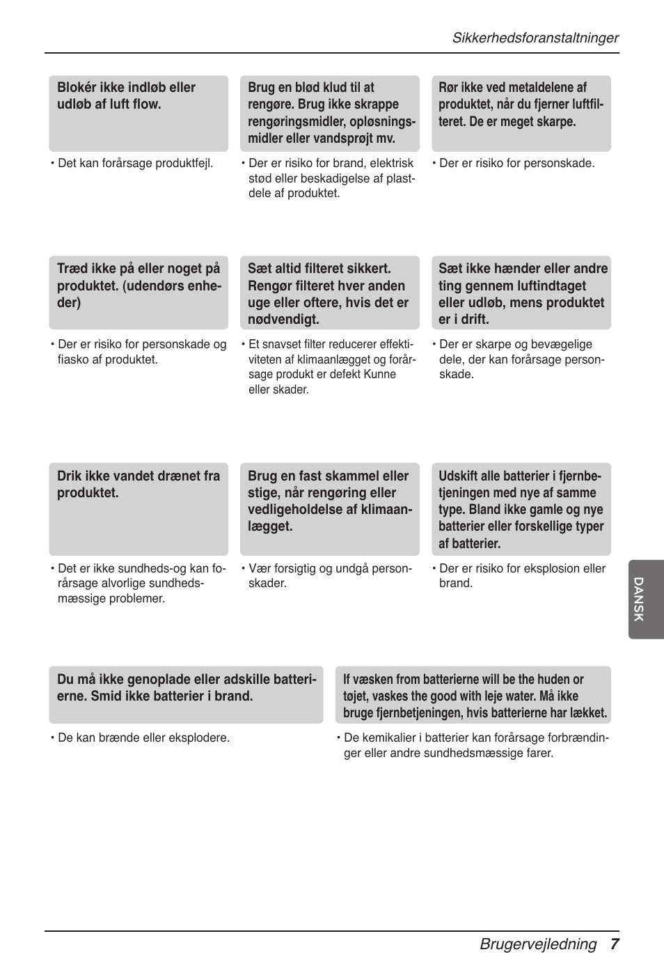 Brugervejledning 7 | LG MV12AH User Manual | Page 395 / 413