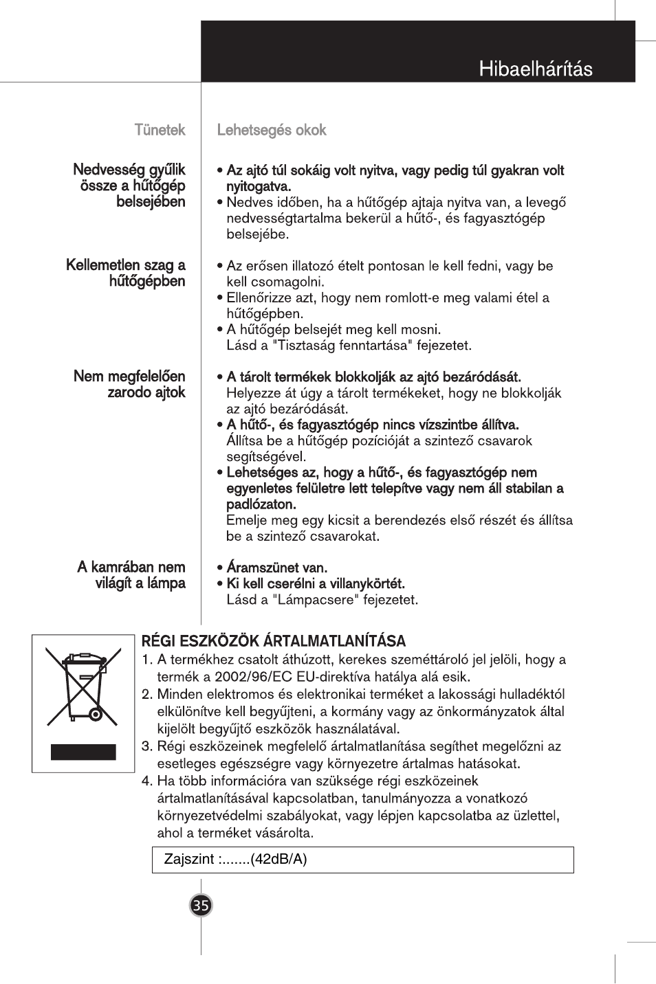 LG GR-B359PQA User Manual | Page 33 / 87