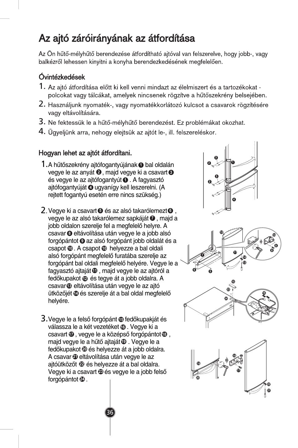 LG GR-B359PQA User Manual | Page 34 / 87