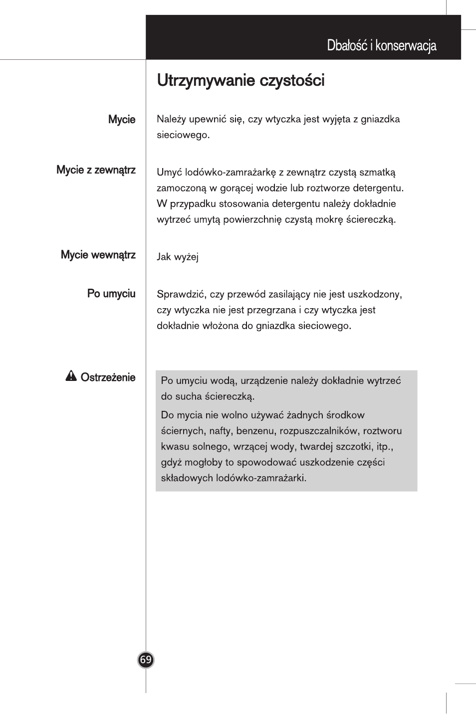 LG GR-B359PQA User Manual | Page 65 / 87