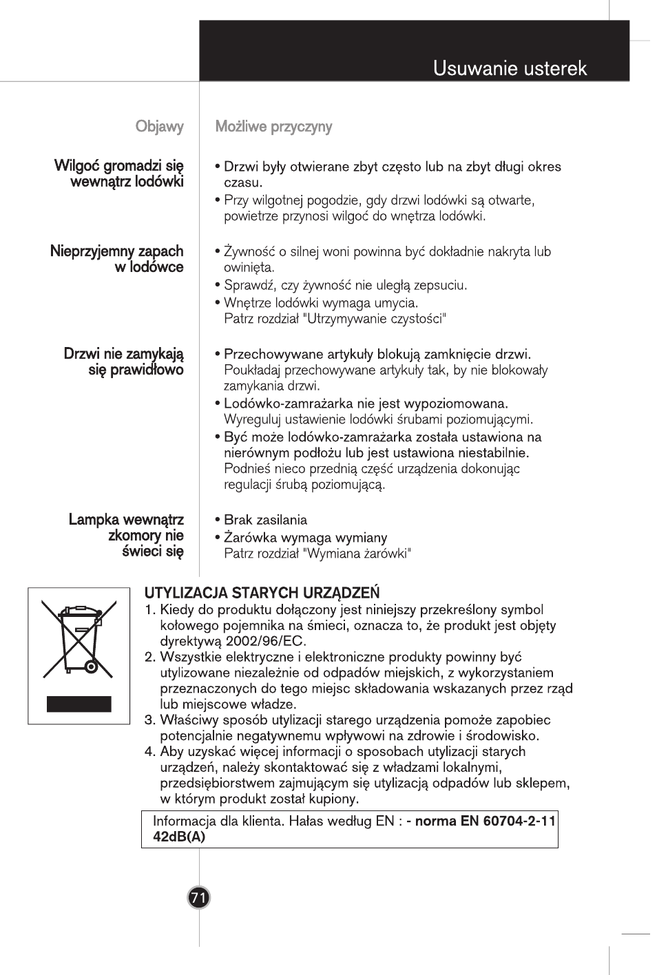 LG GR-B359PQA User Manual | Page 67 / 87