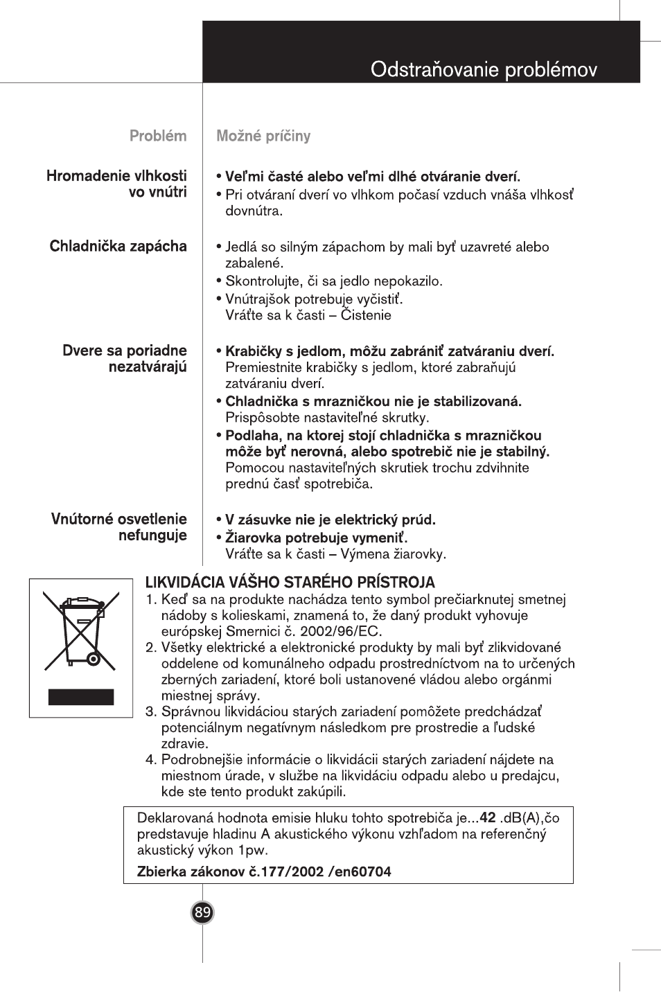 LG GR-B359PQA User Manual | Page 84 / 87