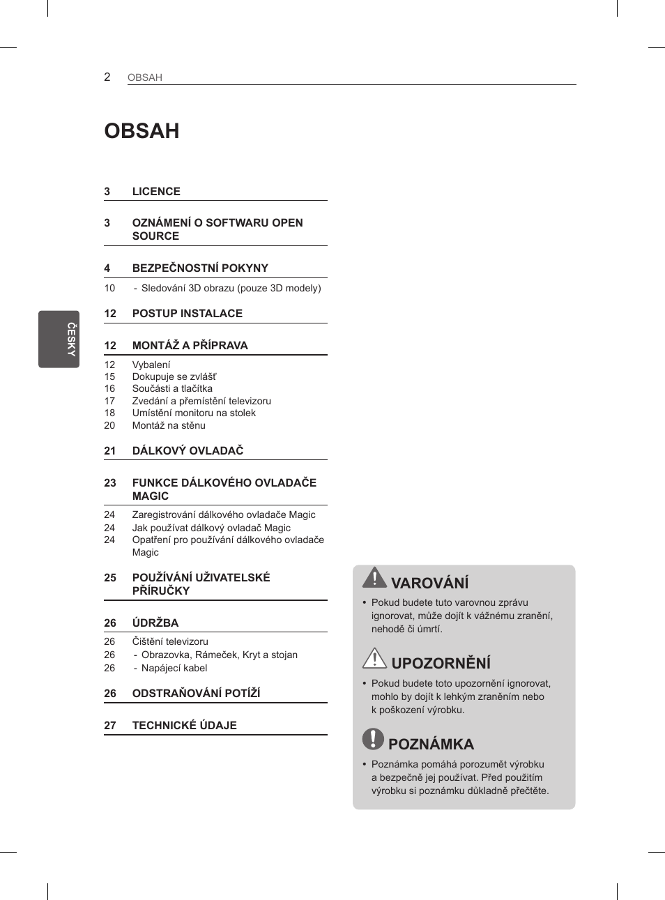 LG 42LM649S User Manual | Page 94 / 516