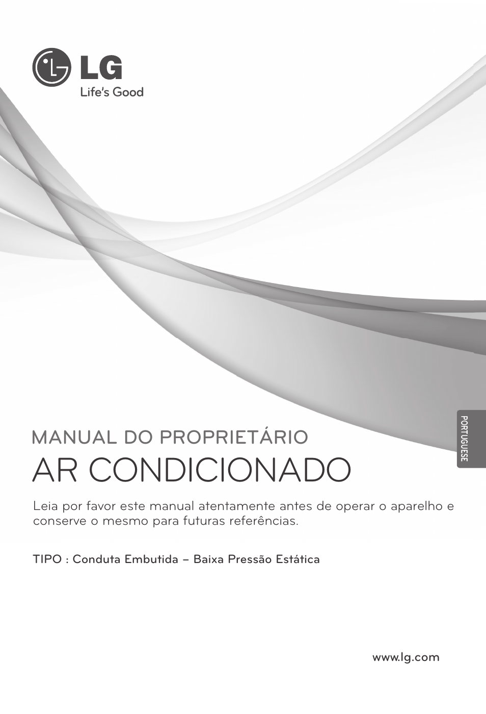 7)mfl67605110(포르투칼), Ar condicionado, Manual do proprietário | LG ARNU12GB1G2 User Manual | Page 73 / 205