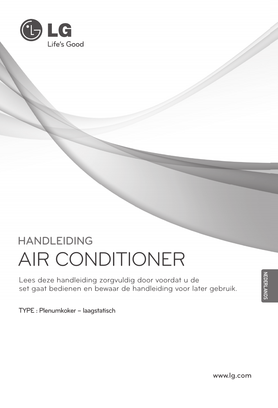 8)mfl67605110(네덜란드), Air conditioner, Handleiding | LG ARNU12GB1G2 User Manual | Page 85 / 205