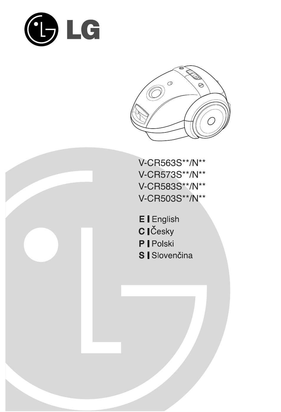 LG V-CR583STQC User Manual | Page 2 / 34
