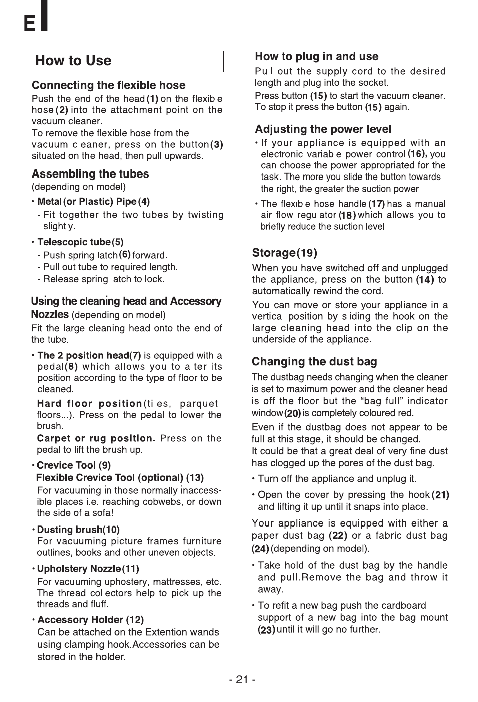 LG V-CR583STQC User Manual | Page 22 / 34