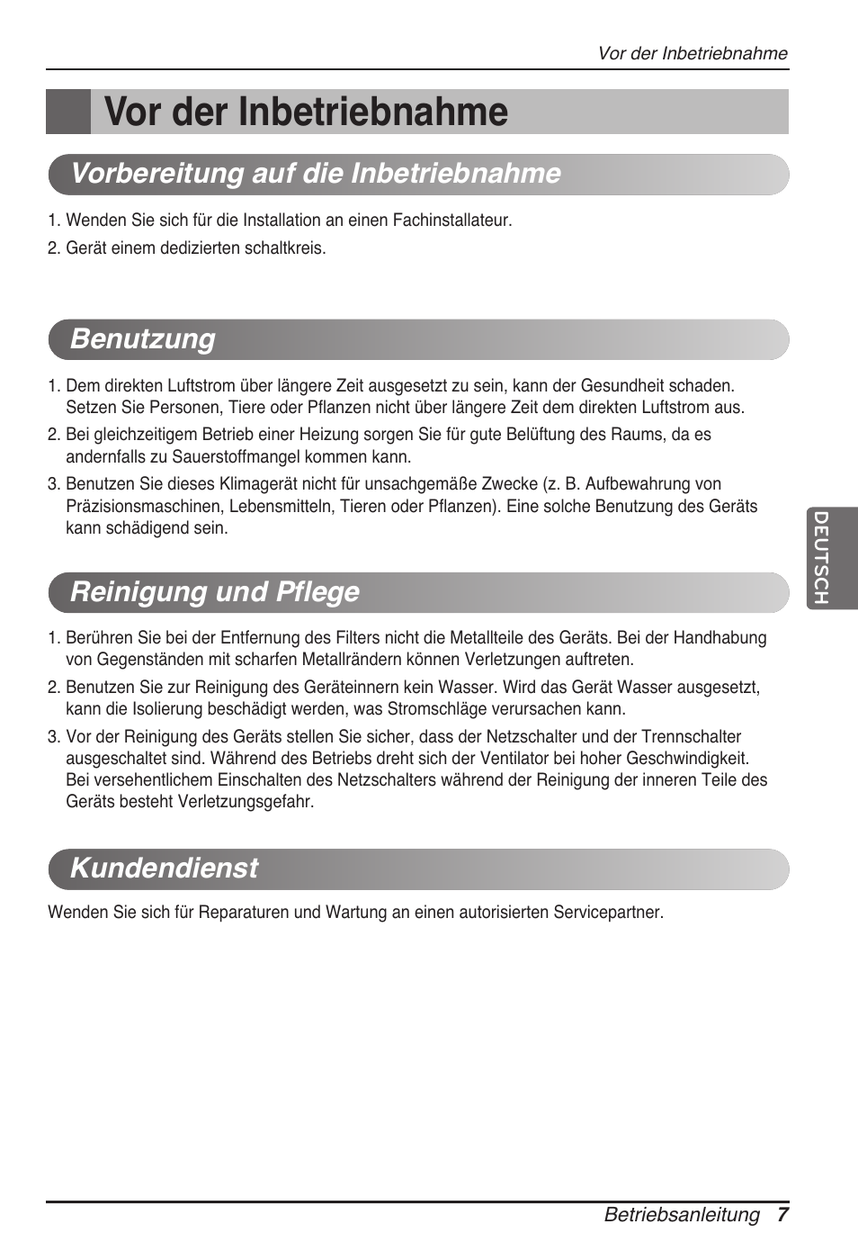 Vor der inbetriebnahme | LG MT11AH User Manual | Page 151 / 685