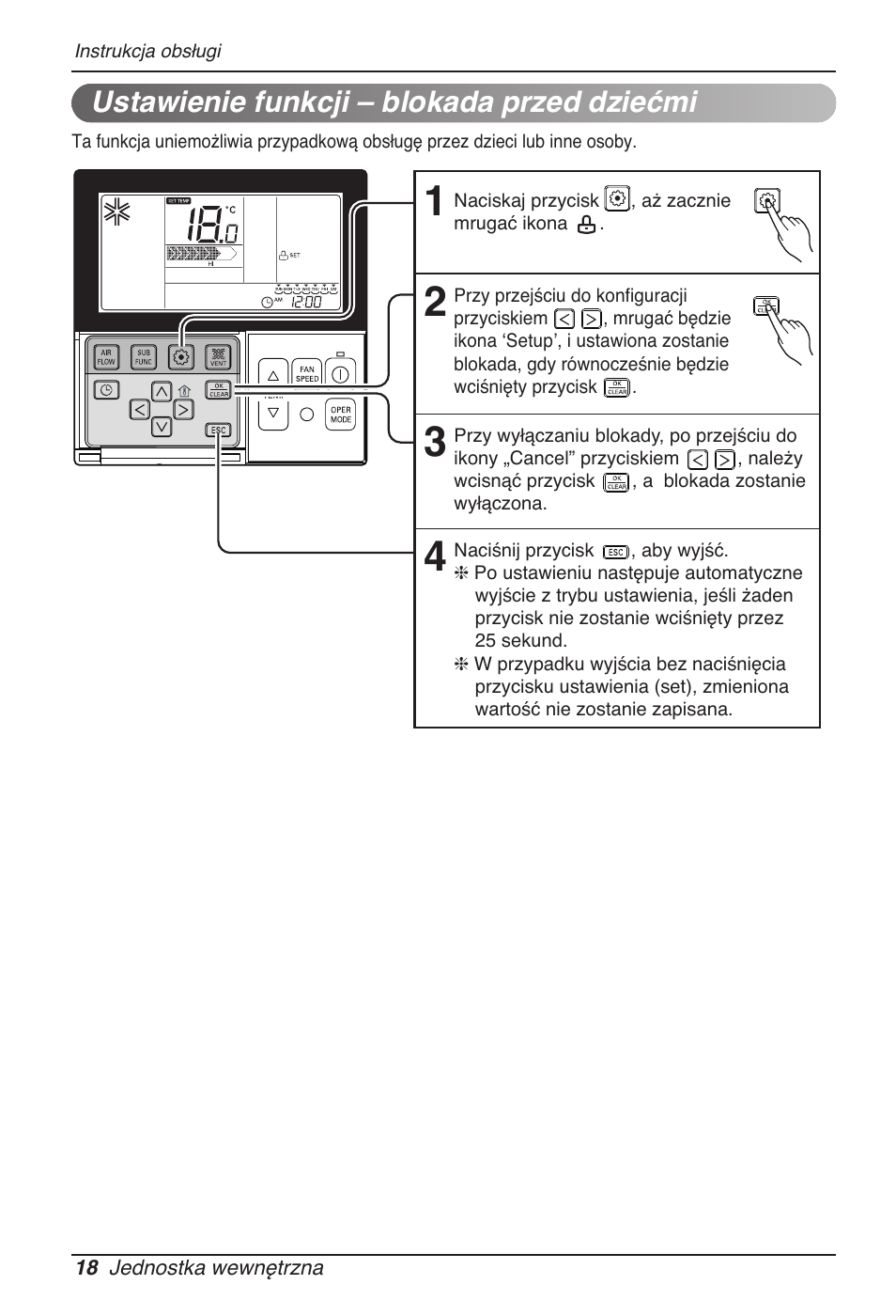 Ustawienie funkcji – blokada przed dziećmi | LG MT11AH User Manual | Page 306 / 685