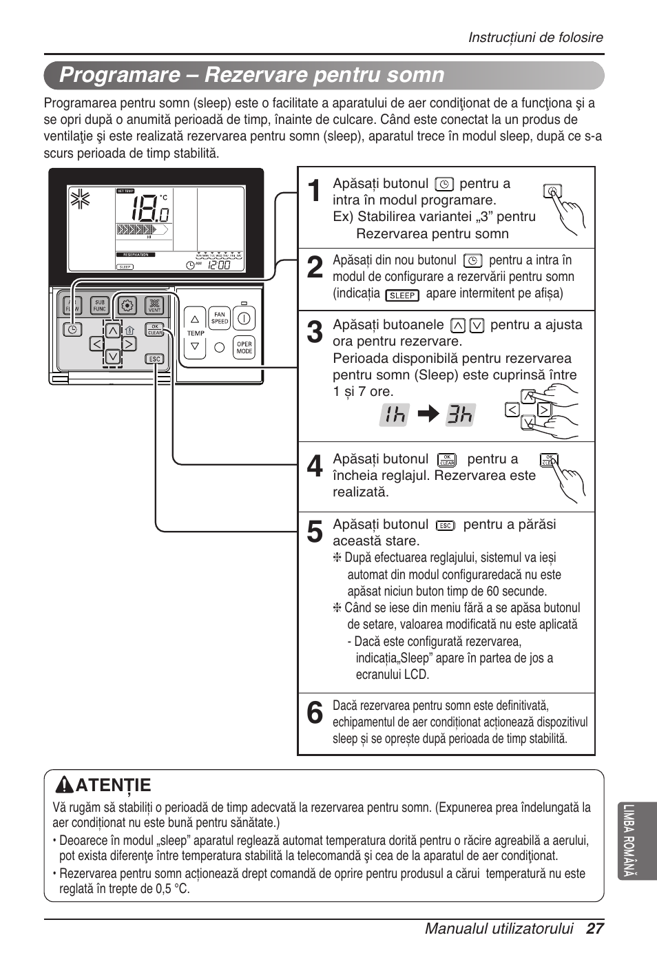 Programare – rezervare pentru somn | LG MT11AH User Manual | Page 351 / 685