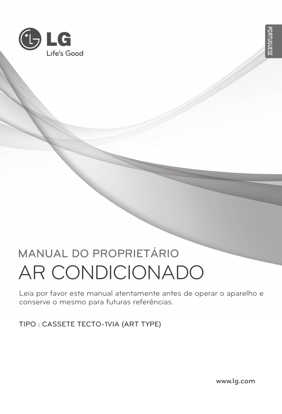 Portuguese, Ar condicionado, Manual do proprietário | LG MT11AH User Manual | Page 361 / 685