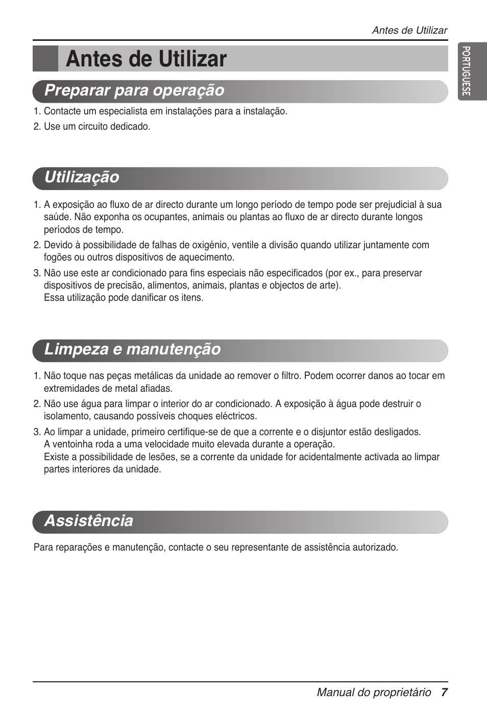 Antes de utilizar | LG MT11AH User Manual | Page 367 / 685