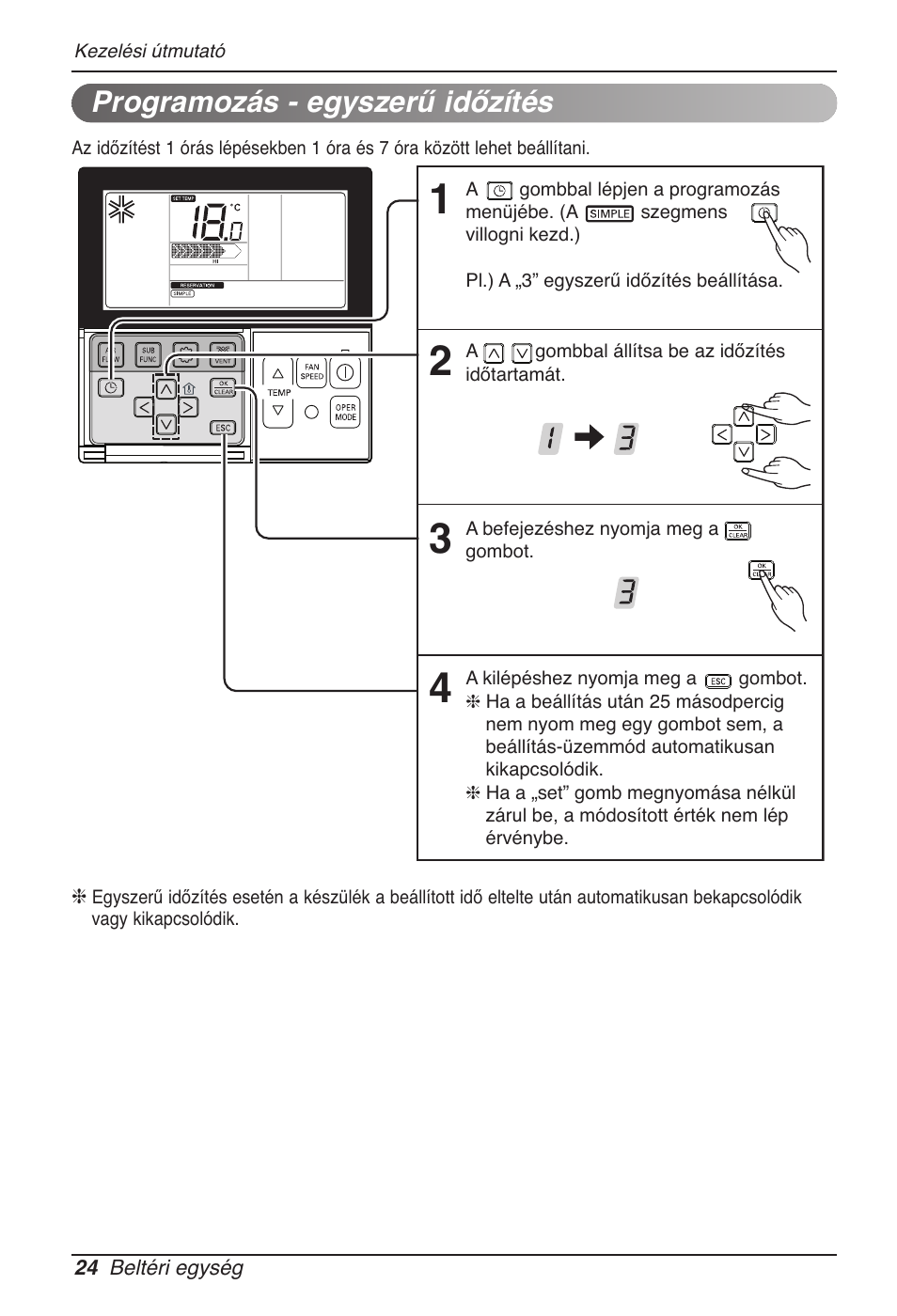 Programozás - egyszerű időzítés | LG MT11AH User Manual | Page 420 / 685