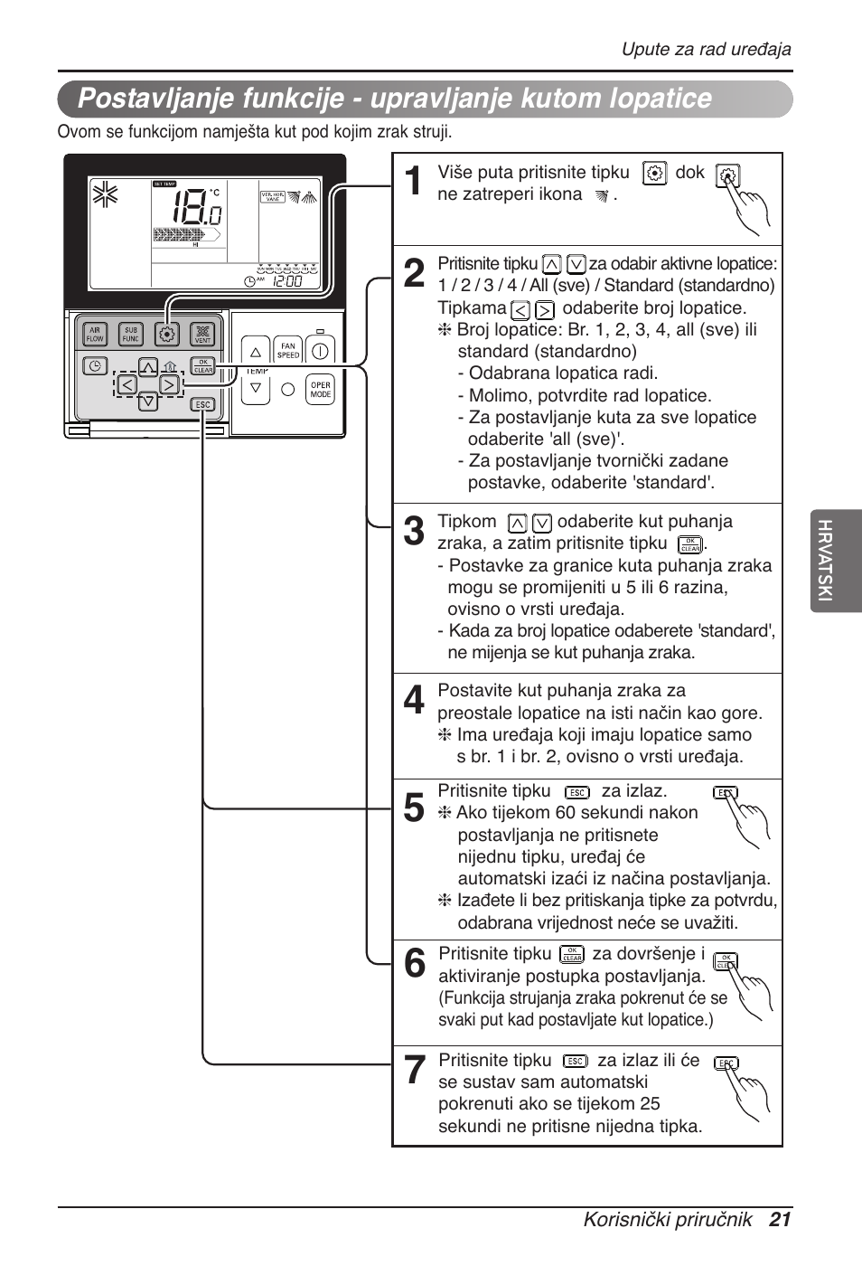 Postavljanje funkcije - upravljanje kutom lopatice | LG MT11AH User Manual | Page 525 / 685