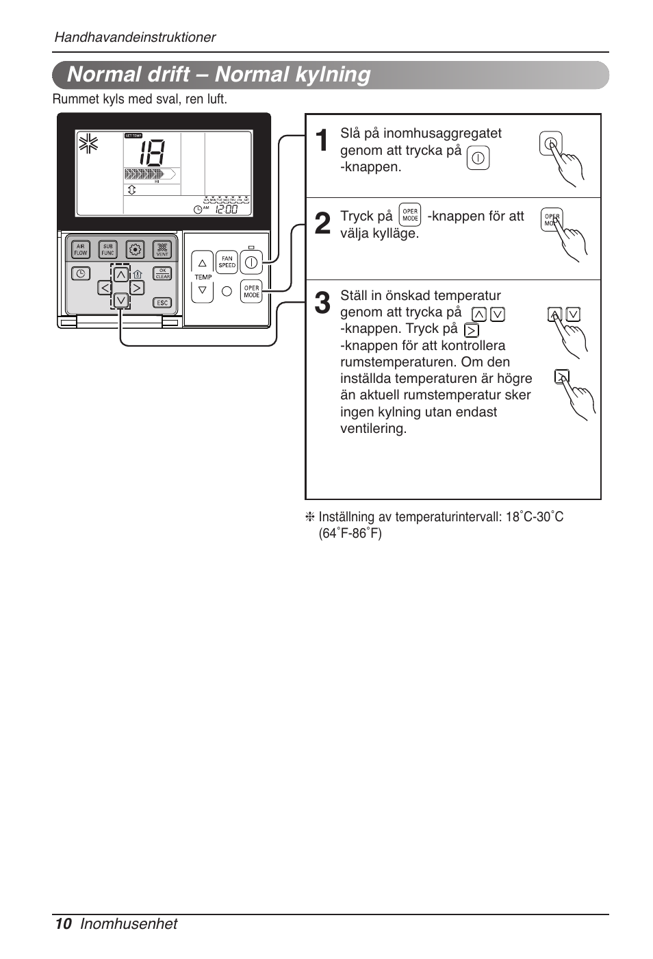 Normal drift – normal kylning | LG MT11AH User Manual | Page 550 / 685