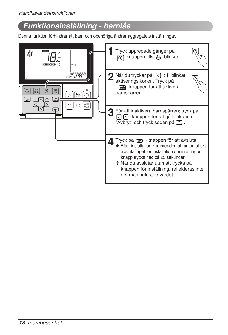 Funktionsinställning - barnlås | LG MT11AH User Manual | Page 558 / 685