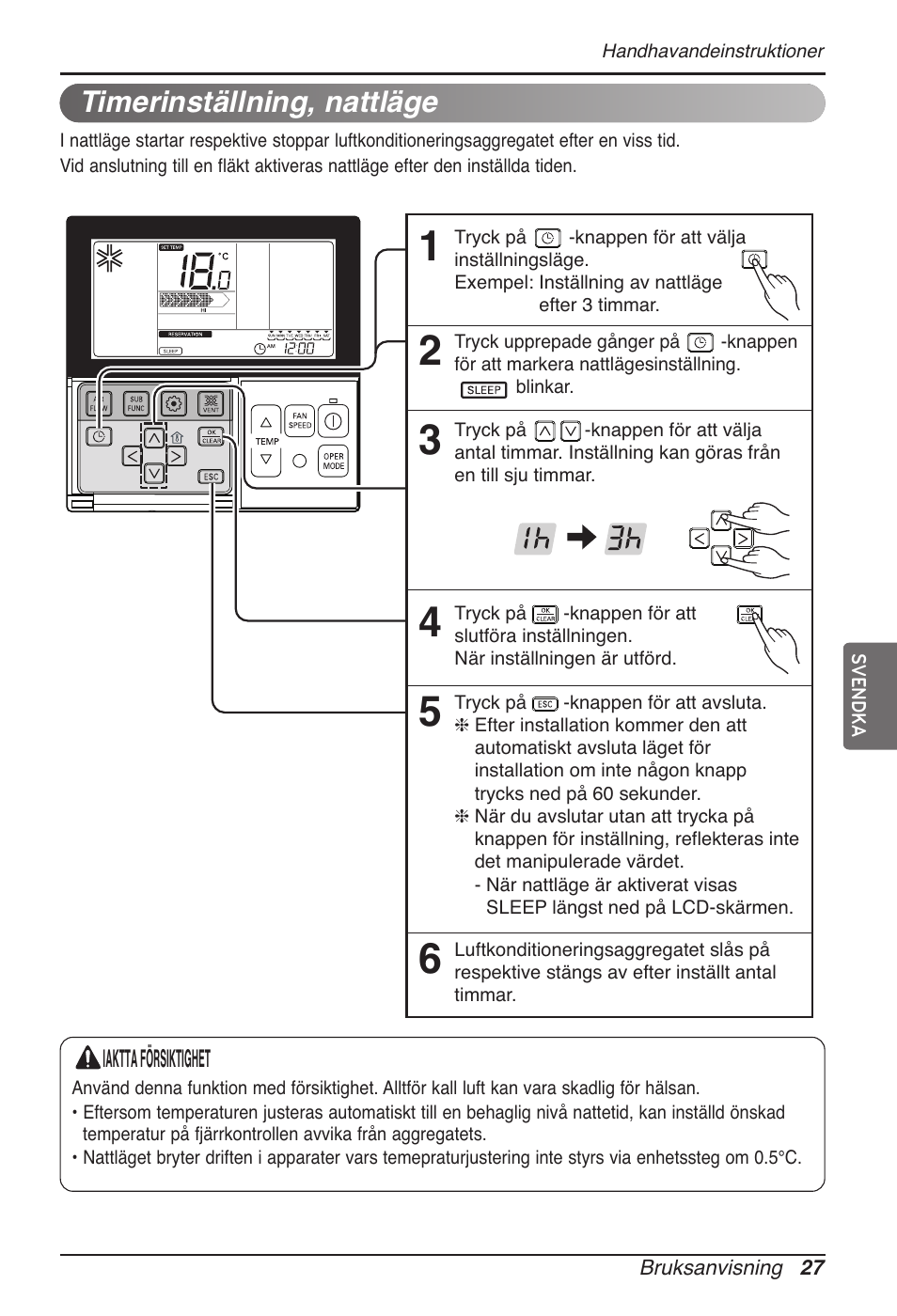 Timerinställning, nattläge | LG MT11AH User Manual | Page 567 / 685